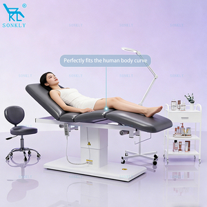 SONKLY Elektrischer Behandlungstisch für Hals- und Lendenwirbelsäulentraktion Physiotherapie-Tisch Lendenwirbelsäulen-Traktionsgerät - Product Image 2