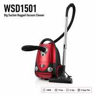 Aspirateur à filtre HEPA avec sac, 19Kpa, 4L, filtration anti-allergie scellée pour la maison, fabricant