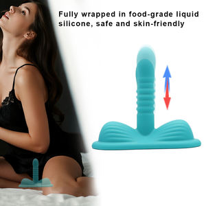 Телескопический фаллоимитатор для женщин — вибратор для точки G из пищевого силикона с 10 скоростями и водонепроницаемостью IPX7 - Product Image 3