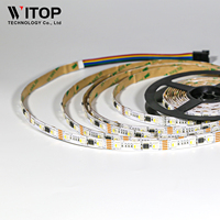 Haute Qualité SMD5050 TM512RGBW 12V 20Pixels Numérique RVB Led 4 en 1 Lsmart breakpoint reprendre DMX512 5050rgbw led bande lumineuse