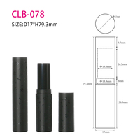 Usine directement fournisseur OEM couleur Transparent Design de mode Tubes de gloss à lèvres Logo personnalisé PP Tube de rouge à lèvres