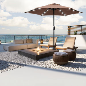 Patio ristorante ombrellone ombrellone per giardino giardino esterno impermeabile impermeabile <span class=keywords><strong>Logo</strong></span> personalizzato - Product Image 2