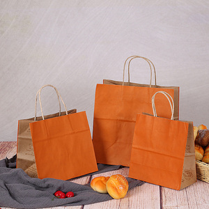 kraft restaurante embalaje bolsas de papel personalizado fsc comida para llevar bolsa de papel con su propio logotipo - Product Image 1