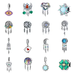 Thousands Of In Stock Wholesale Charms 925 Sterling Silver DIY Pendant Designer Charms For Diy Bracelet Jewelry Making