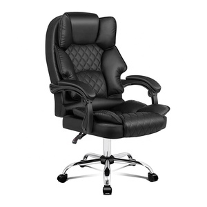 Chaise de bureau pivotante ergonomique de jeu et de direction DDP OEM avec repose-pieds et hauteur réglable, inclinable à 150° - Product Image 5