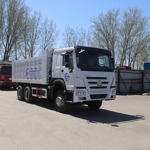 Camión volquete trasero de ocho ruedas con tracción a la derecha Howo, vehículo de transporte de residuos de construcción, estándar de emisión Euro 2, Unidad 8x4 - Product Image 5