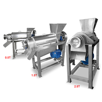 Machine à Fabriquer la Pulpe de Mangue, Extracteur de Jus à Vis pour la Production de Pulpe de Carotte et de Tomate
