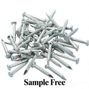 ตะปูเหล็กคอนกรีตเคลือบสังกะสีแบบเรียบ ขนาด 1"-4" สำหรับงานมืออาชีพ หัวตะปูขนาด 2 มม.-12 มม. สำหรับผนังปูน - Product Image 2