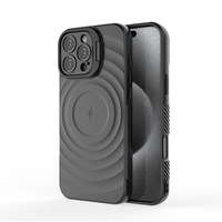 Coque de protection créative pour iPhone 16 Pro Max, support d'objectif magnétique pour iPhone 17, fixation créative pour iPhone 15, coque de protection pour iPhone 14, coque de protection pour iPhone 13