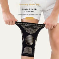 Protège-joints en cuivre à compression pour genoux, coudes, poignets, chevilles et paumes, ensemble de 5 pièces pour la course et le sport