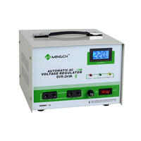 MINGCH Série Svc Monophasé 2000va 1500va 1000va 500va Régulateur de tension automatique AVR AC