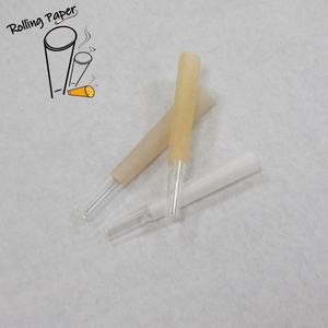 Customized 65MM bleached cone-shaped paper tape transparent glass mouth <b>smoking</b> paper with good <b>smoking</b> sensation - Product Image 3