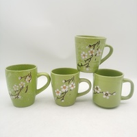 Tasses à café en céramique grès de 11 oz pour la maison et le camping, sublimation, collection Glasseyuck Home pour la rentrée scolaire