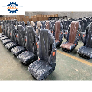 Asiento de <span class=keywords><strong>Conductor</strong></span> para Camión Sinotruk HOWO T7, Semirremolque, Tractor, Piezas de Repuesto para Cabina, Asiento Izquierdo de Piso Alto, Ensamblaje WG1662519002 - Product Image 4