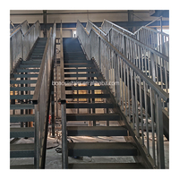 Escalier en colimaçon en acier galvanisé extérieur de conception moderne Escaliers d'hélice en métal pour l'application d'appartement