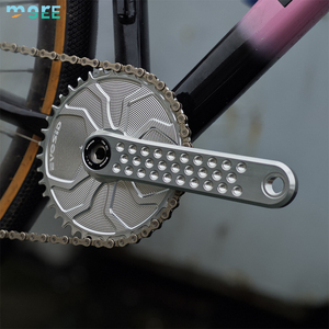 Plato <span class=keywords><strong>de</strong></span> Cadena SeeMore Personalizado OEM CNC <span class=keywords><strong>8</strong></span>-13S para Gravel 44/46T, <span class=keywords><strong>Dientes</strong></span> Estrechos y Anchos, Montaje Directo, Piñón Cerrado para <span class=keywords><strong>Bicicleta</strong></span> - Product Image 4