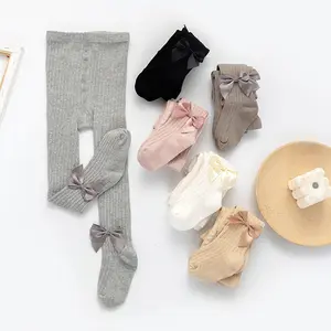Hot Sale New Design Baby Girl Soft Comfortable High Elastic Leggings Breathable Baby Tights Girl Pantyhose