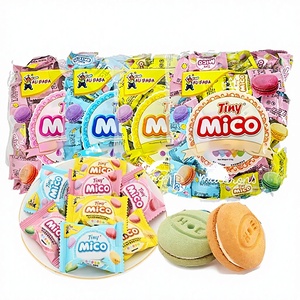 بسكويت ماكارون صلب ماليزي محشو 376 جرام، وجبات خفيفة للمكتب والمناسبات والزفاف، متوفر بالجملة - Product Image 1