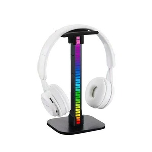 Support universel portable en plastique pour casque et casque audio – Fixations et supports de bureau - Product Image 1