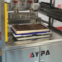 Machine de découpe de gâteaux de haute précision avec technologie de lame ultrasonique pour la découpe de bases de gâteaux – Prix compétitif