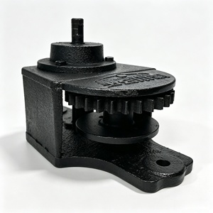 Treuil manuel pour <span class=keywords><strong>rideau</strong></span> de serre, <span class=keywords><strong>Enrouleur</strong></span> à manivelle pour <span class=keywords><strong>rideau</strong></span> de ventilation de poulailler et ferme d'élevage - Product Image 2