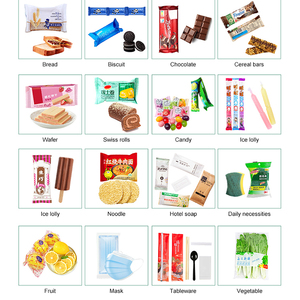 Tự động E dọc kẹo ngang dòng chảy gói Nitơ thịt bao bì cho sô cô la thanh máy đóng gói - Product Image 3