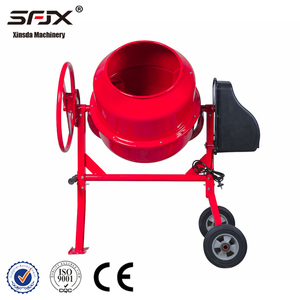 Mezcladora de Cemento y Concreto Portátil Eléctrica con Motor Diésel de Alta Calidad de 180L-260L, Descarga Manual - Product Image 3