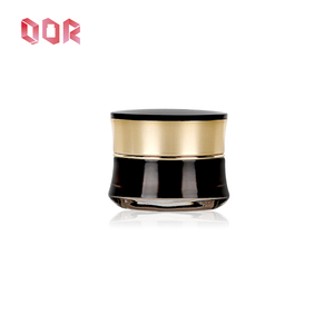 Luxury Customized Skincare Product <b>Set</b> Bottles Customized Black Glossy Finish Cosmetics Container Empty With Pump Cap Dropper - Product Image 5