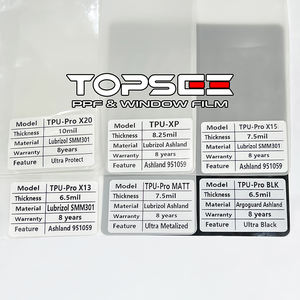 <span class=keywords><strong>Film</strong></span> de protection de peinture automobile auto-réparateur en TPU PPF, 6,5 mil, transparent, pour carrosserie – Offre Spéciale - Product Image 2