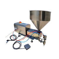 Machine de remplissage de liquide de crème en bouteille semi-automatique