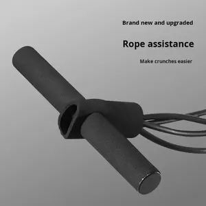 듀얼 흡입 컵 윗몸 일으키기 보조 장치 조정 가능한 피트니스 장비 용 미끄럼 방지 <span class=keywords><strong>ABS</strong></span> 스트랩 복부 크런치 및 조임 도구 - Product Image 4