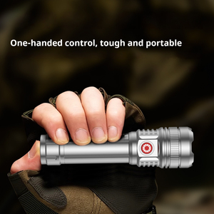 <span class=keywords><strong>Torcia</strong></span> <span class=keywords><strong>Tattica</strong></span> Mini EDC di Tendenza con Accensione Antivento, <span class=keywords><strong>Torcia</strong></span> Ricaricabile in Alluminio - Product Image 4