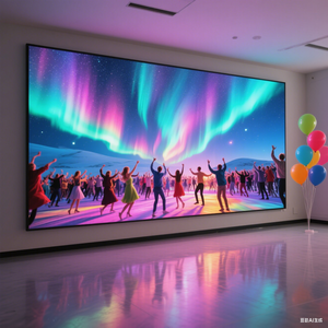 Custom Indoor Fine Pitch LED Display Wall Frameless Embedded LED Video Wall For Luxury Hotel Lobby Hall Front Desk Adv Screen - Product Image 6