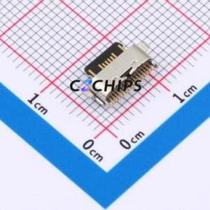 GT-USB-7095B USB Connector SMD Connector ( Connector Type: Type-C )( Protocol Standard: USB 2.0 )( Gender: Female ) - Product Image 2