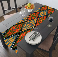 Vente chaude, chemin de table personnalisé avec nœud de chaise, design éthiopien, pour la décoration de fête de mariage Habesha