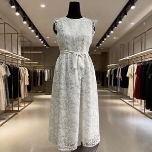 <span class=keywords><strong>Robe</strong></span> longue maxi bohème décontractée vintage pour femmes, en coton, à manches courtes, à volants, à broderies, <span class=keywords><strong>chic</strong></span>, estivale, personnalisée - Product Image 1