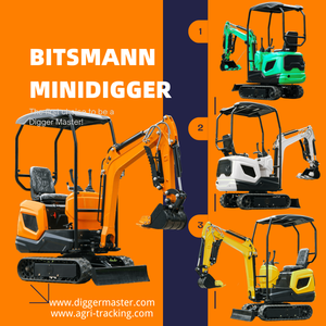 Miniexcavadora sobre orugas BITSMANN de 1 tonelada con motor Koop/KUBOTA certificado CE a la venta y <span class=keywords><strong>en</strong></span> <span class=keywords><strong>alquiler</strong></span> del proveedor de China - Product Image 1