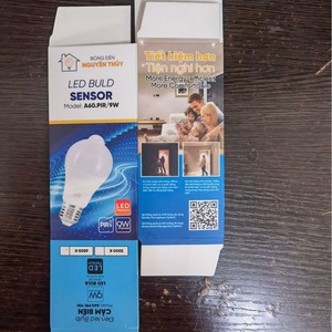 Bombilla LED con Sensor Nguyen Thuy de 9W, PIR con Sensor de Movimiento, E27, para Uso en Hoteles - Product Image 2