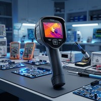 Caméra thermique infrarouge robuste E5 PRO 160x120 avec WiFi, écran tactile Cloud, pour la construction, le CVC, l'automobile et la détection électrique