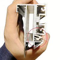 Joint d'étanchéité de porte en aluminium PU, type fente, anti-âge, durable, flexible, moderne, de haute qualité, étanche et insonorisant pour fenêtre