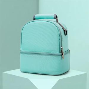 Nuovo Design per il latte per mamma sacchetti impermeabili a due piani di stoccaggio del ghiaccio latte portatile per bambini borsa per pannolini zaino da viaggio - Product Image 3