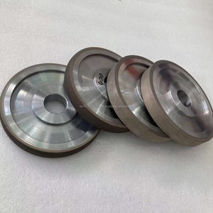 Rueda CBN de 10 pulgadas para fabricante de ruedas de esmeril de diamante NdFeB para molienda en bruto 6A2M enlace de resina de molienda interna - Product Image 6