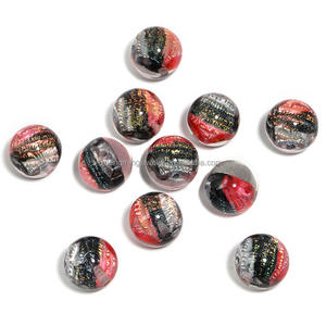 Trous colorés en vrac 16mm 20mm résine acrylique <span class=keywords><strong>perles</strong></span> de toile brillantes pour collier épais stylo à <span class=keywords><strong>perles</strong></span> porte-clés fabrication de bijoux - Product Image 2