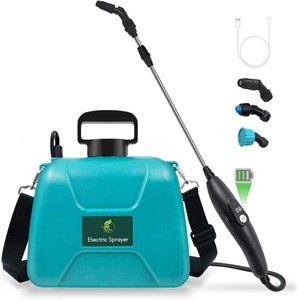 Lightweight 5L Cordless <b>Backpack</b> Sprayer 2000mAh Battery with USB Charge Electric Power Garden Pesticide Watering Pot - Product Image 2