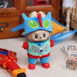 Labubu <b>Doll</b> Clothes Ultraman Macaron Five Piece Set Universal Fit For Gen 1 3 <b>Dolls</b> Outfit Accessories - Product Image 1