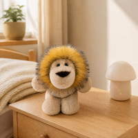 Nouvel Arrivage Tendance : Porte-clés en peluche Lion, Mini Peluche pour Machine à Pinces, Cadeau