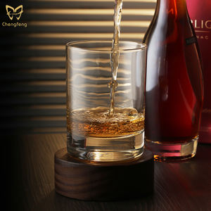 390ml厚底岩氷のショットグラスハイボール飲みグラスロックスタイル昔ながらのウイスキーグラスキャンプ/パーティー用 - Product Image 5