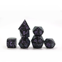 Dés de Table en métal Dnd à bord pointu polyédriques de haute qualité, dés personnalisés à 4 faces