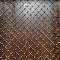 Clôture en treillis soudé en acier à faible teneur en carbone galvanisé à chaud avec maille losange pour enclos d'animaux de ferme, durable, argentée, sur mesure