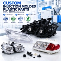 Casing Lampu Mobil Plastik Injeksi Kustom untuk Perakitan Lampu Mobil